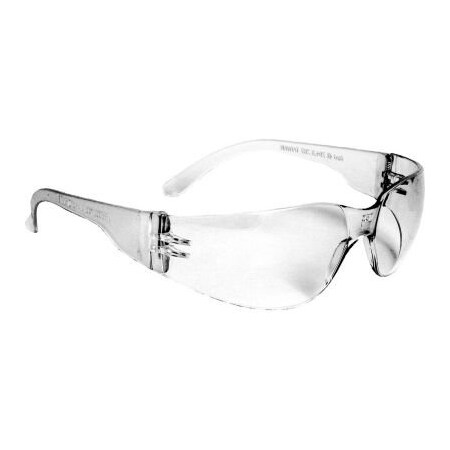Radians Radians® MR0111ID Mirage„¢ Frameless Safety Glasses, Clear Anti-Fog Lens, Clear Frame - Pkg Qty 12 MR0111ID